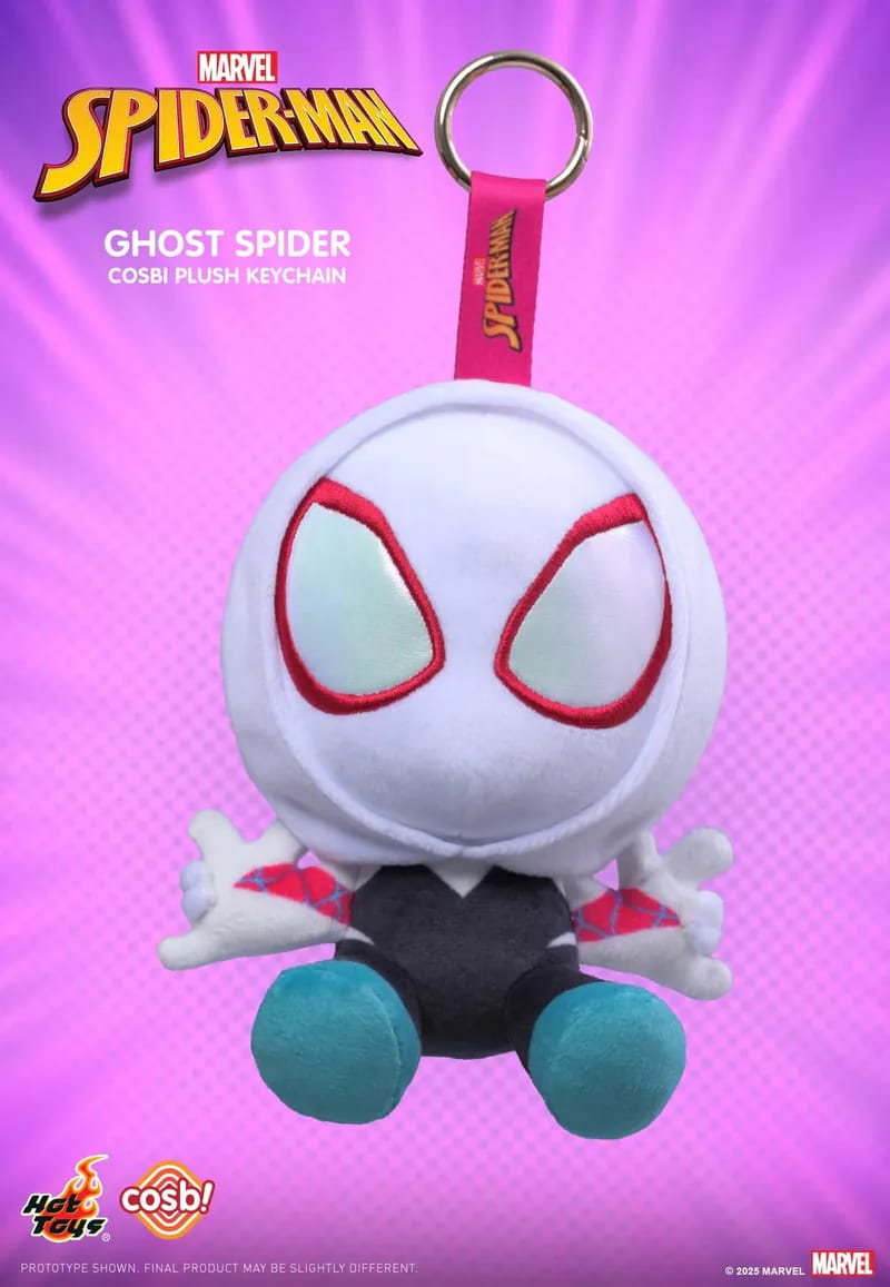 Hot Toys Spider-Man Cosbi Plush Keychain Blind Box