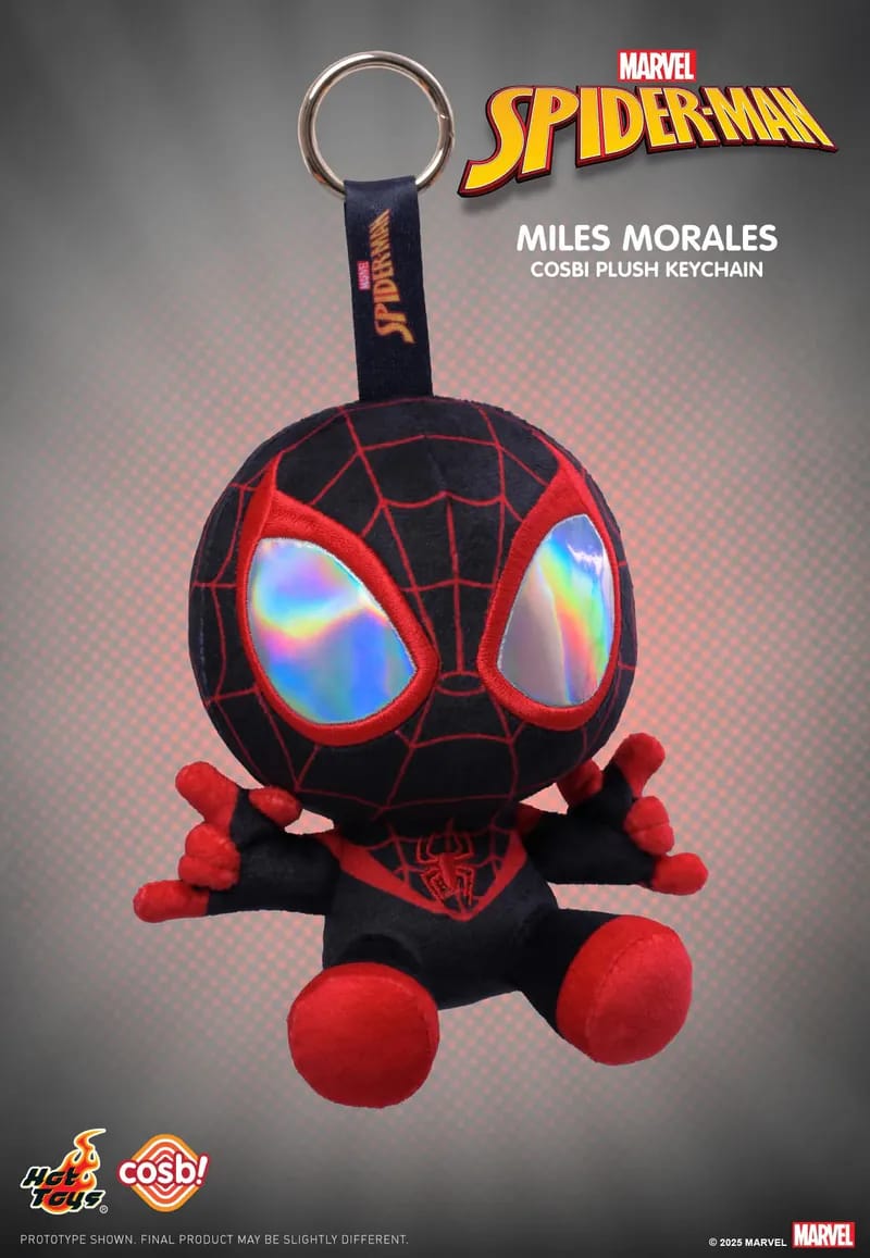 Hot Toys Spider-Man Cosbi Plush Keychain Blind Box