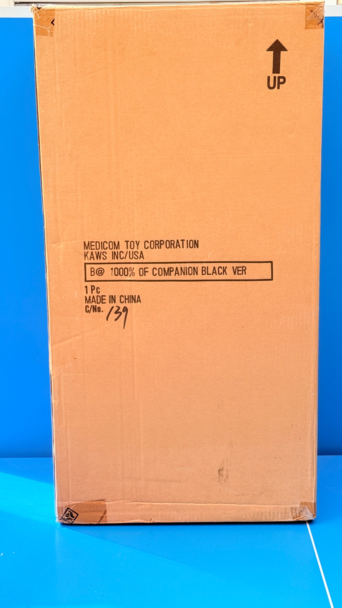 KAWS - BE@RBRICK Dissected Companion 1000% Black, 2008