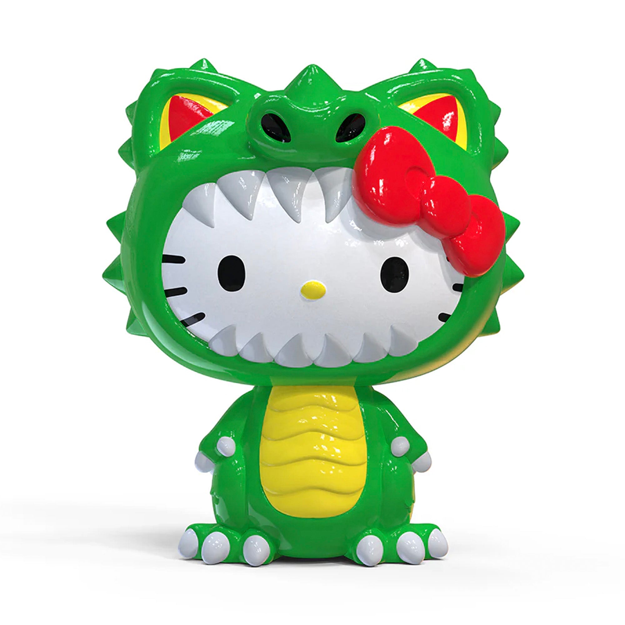 Kidrobot x Hello Kitty - Green Kaiju Monster Art Giant Fiberglass 36