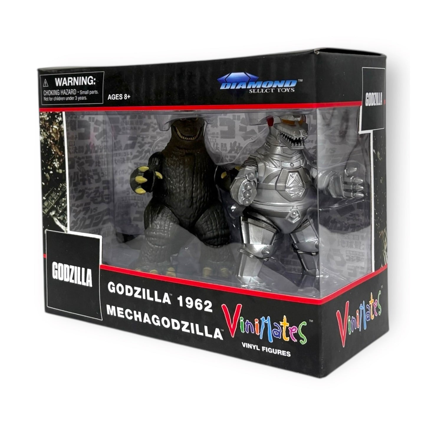 Diamond Select Toys: Godzilla Vinimates Mechagodzilla & Godzilla (1962) 2-Pack
