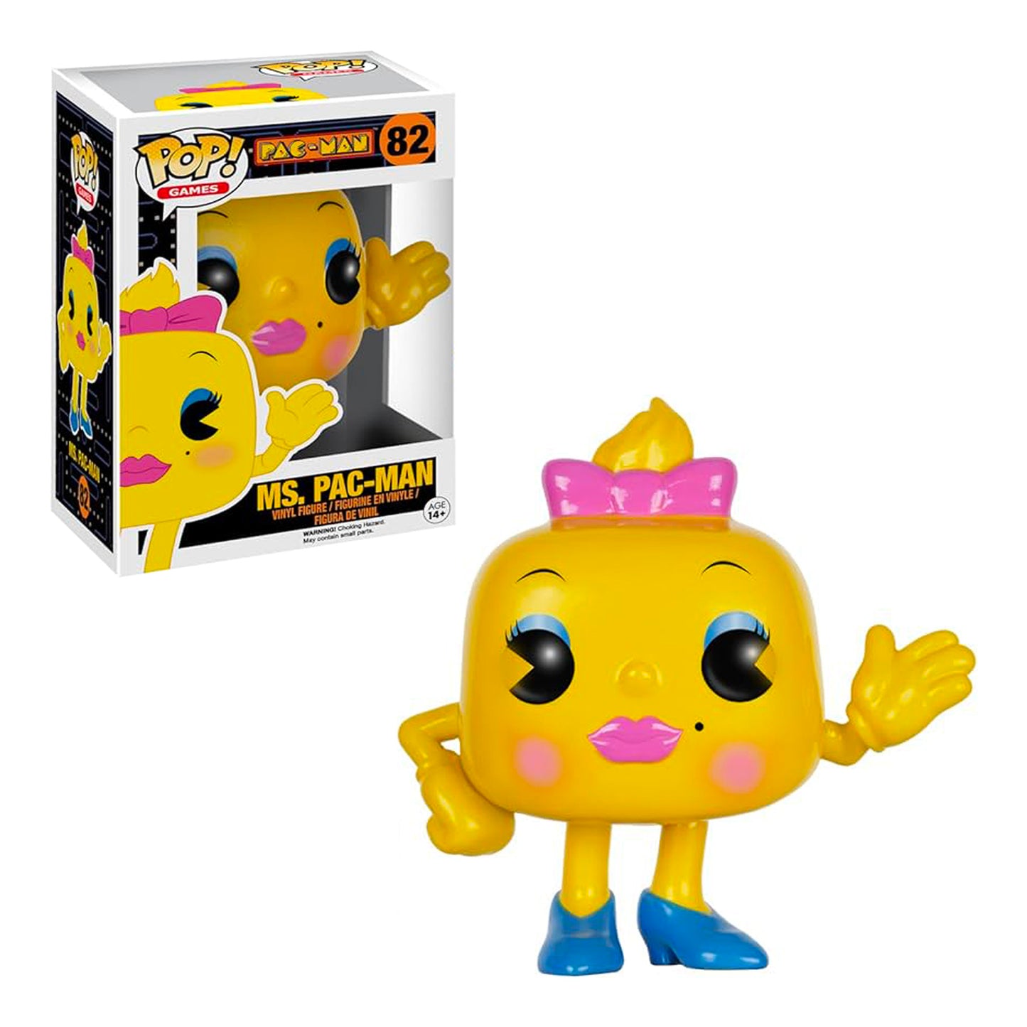 Funko Pop! Games: Ms. Pac-Man #82