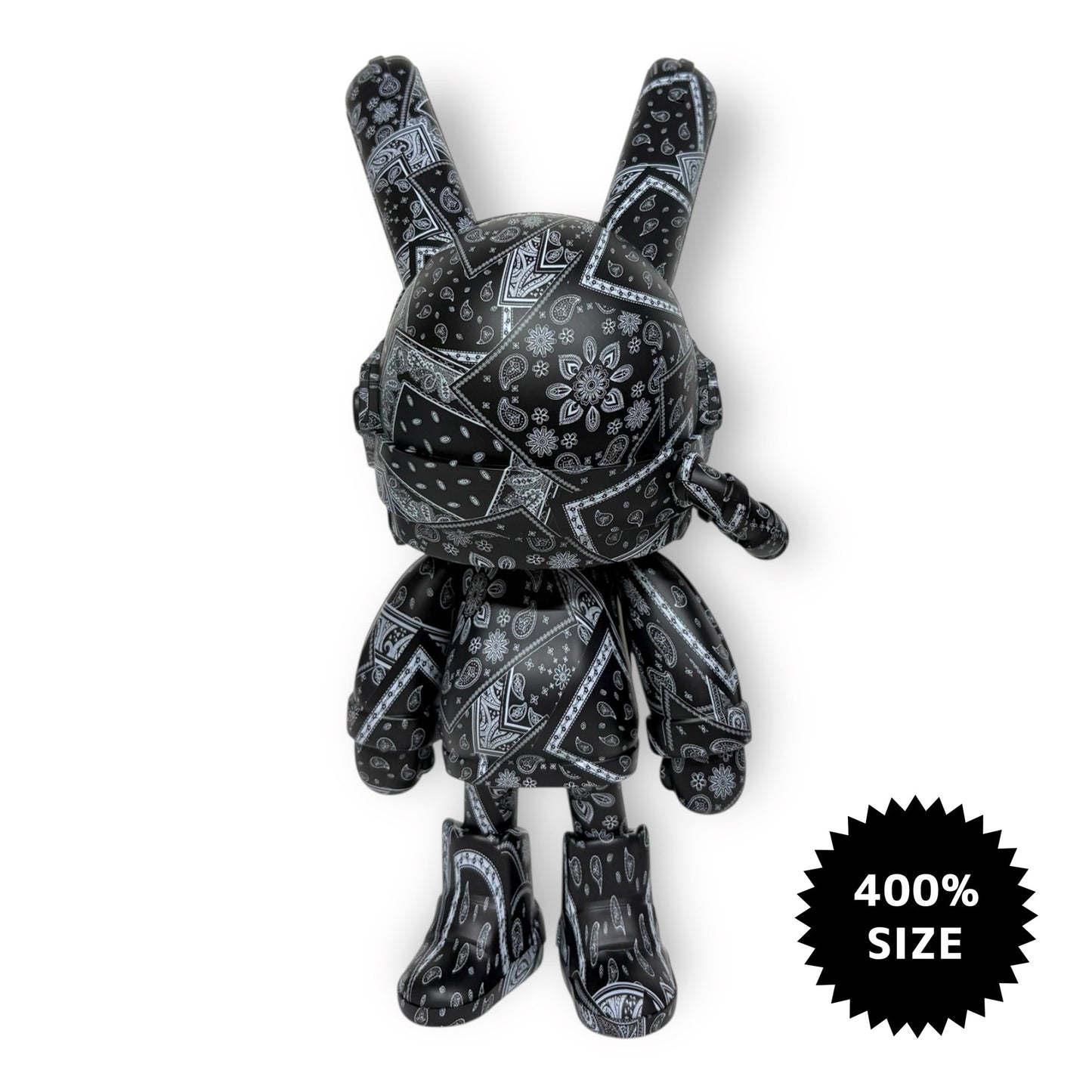 ROBBi Black Paisley 400%