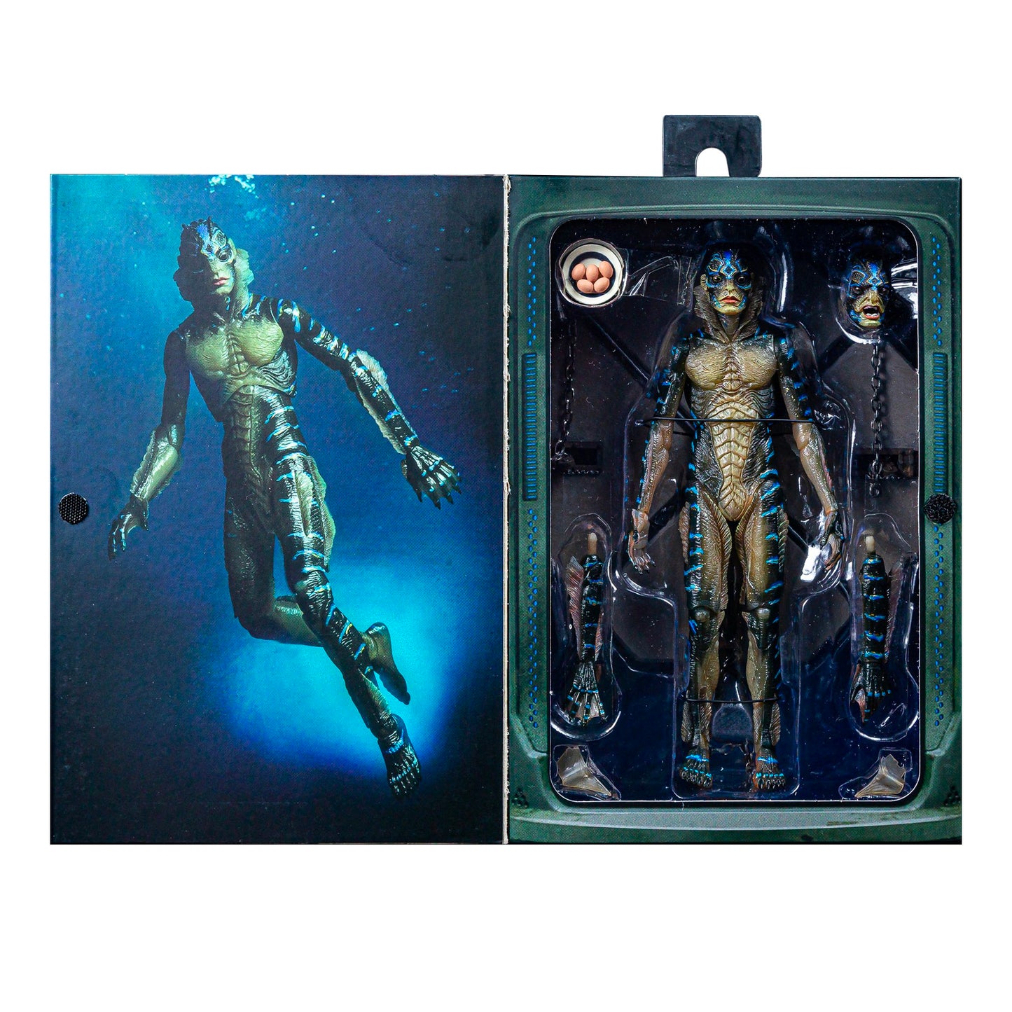 NECA: Shape of Water - Amphibian Man 7″ Tall Action Figure