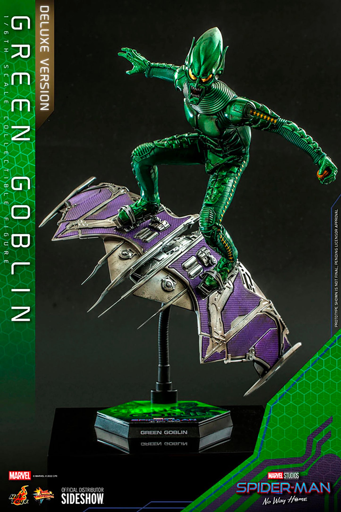 Hot Toys: Marvel - Green Goblin (Deluxe Version) Sixth Scale Figure