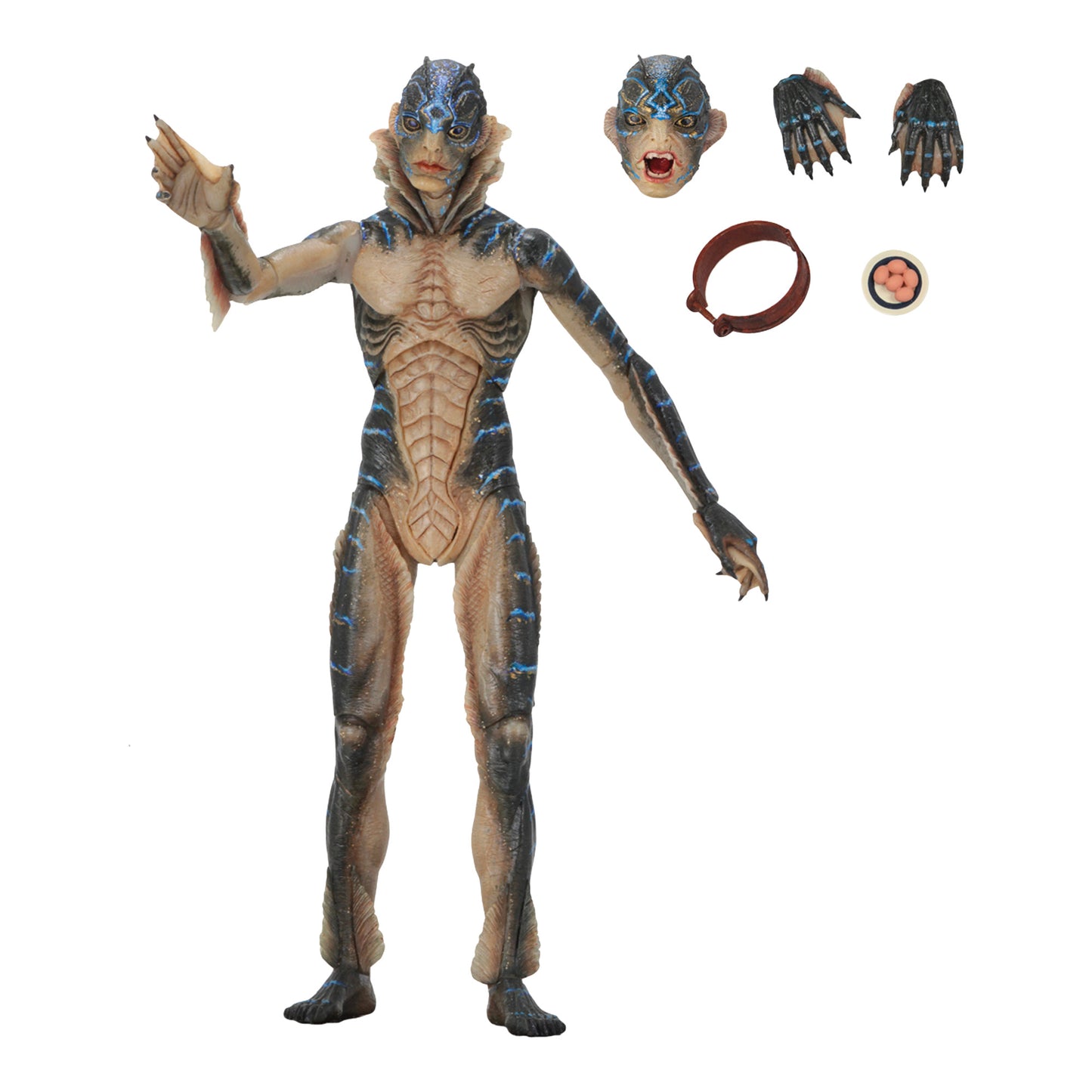 NECA: Shape of Water - Amphibian Man 7″ Tall Action Figure