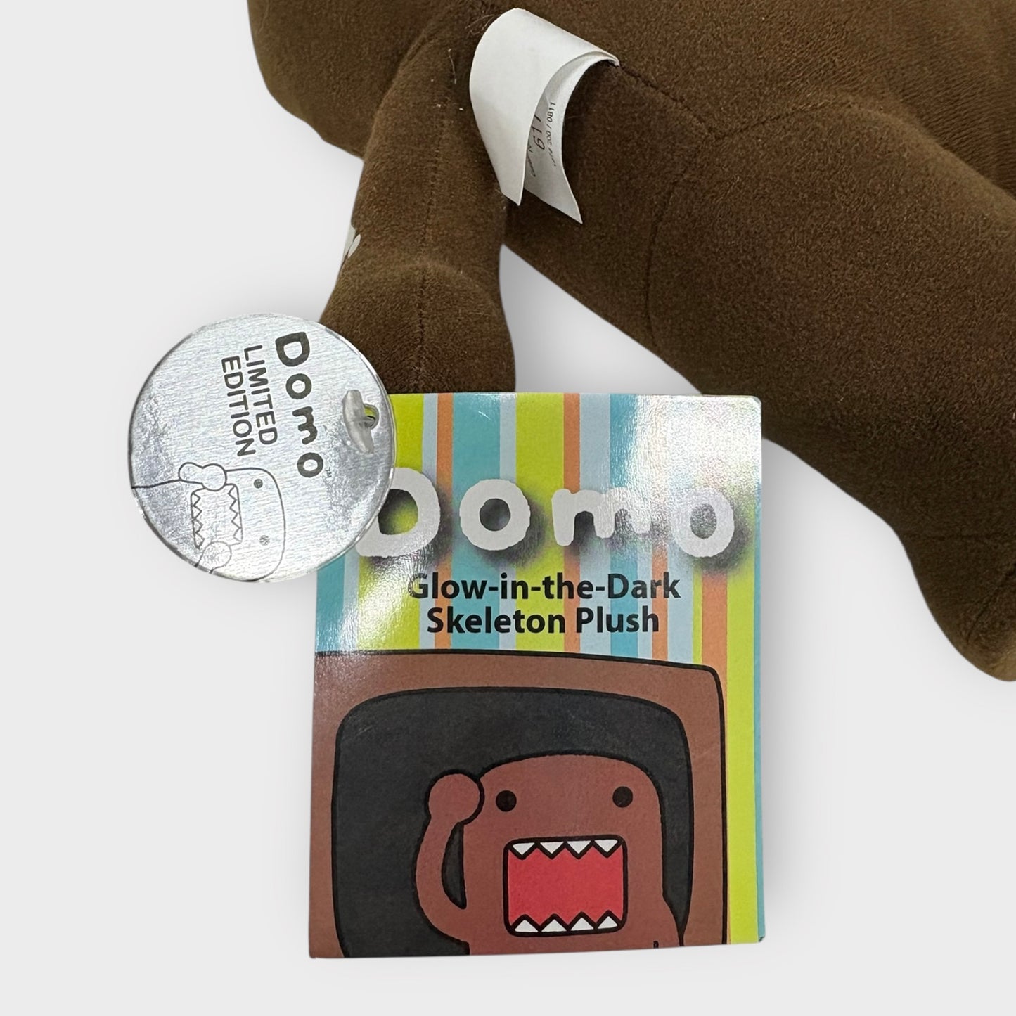 Domo Skeleton 9" Glow in the Dark Plush