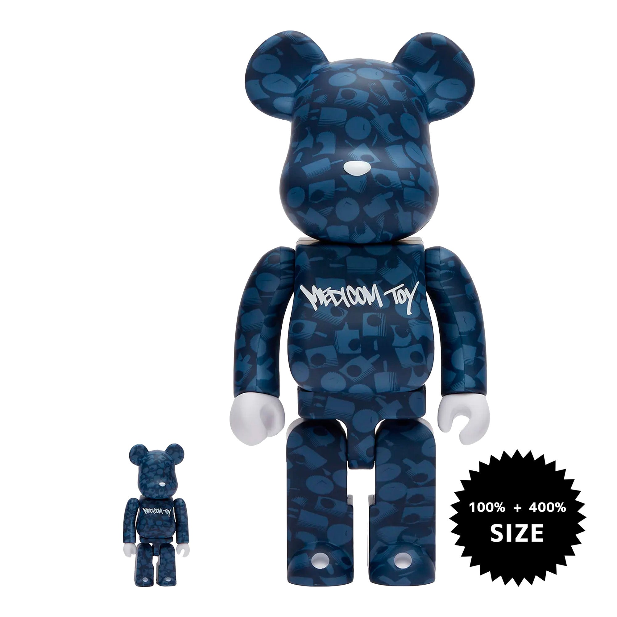 MEDICOM TOY: BE@RBRICK - Stash 100% & 400%