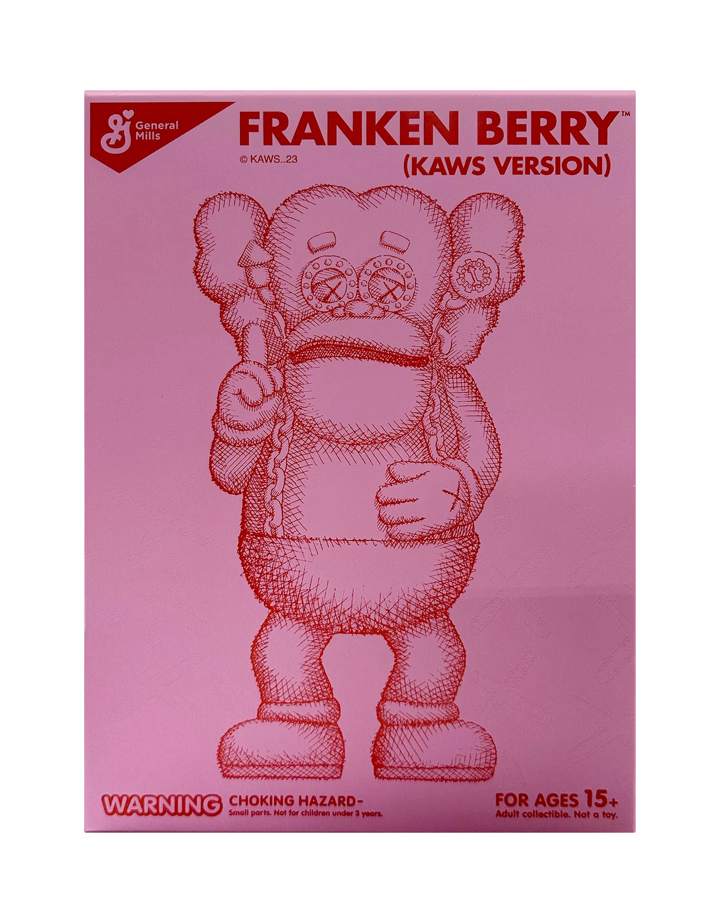 KAWS - Cereal Monsters Franken Berry, Count Chocula, Boo Berry, Frute Brute Set of 4, 2024