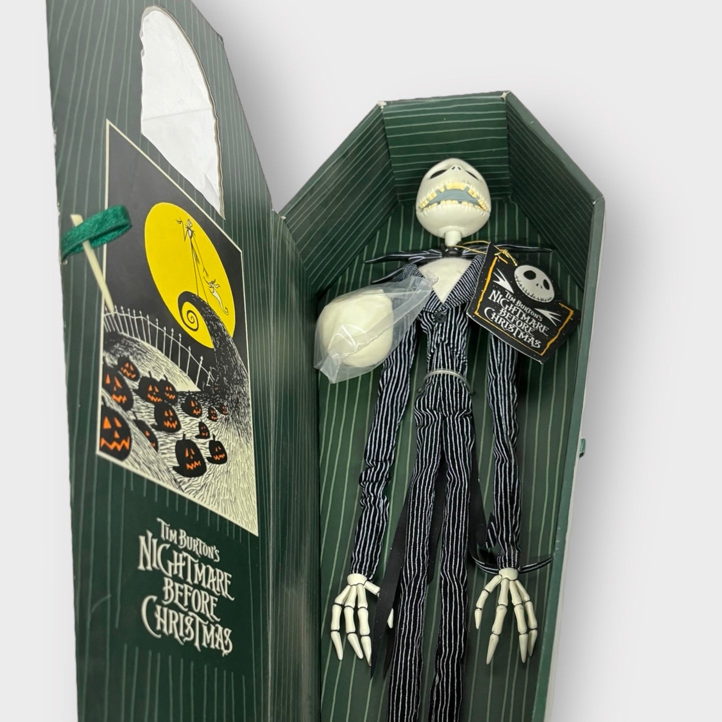 Jun Planning The Nightmare Before Christmas Jack in Coffin 16" Doll Figure