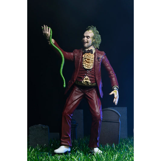 NECA: Beetlejuice (1988) - Beetlejuice in Red Tux 7" Scale Action Figure