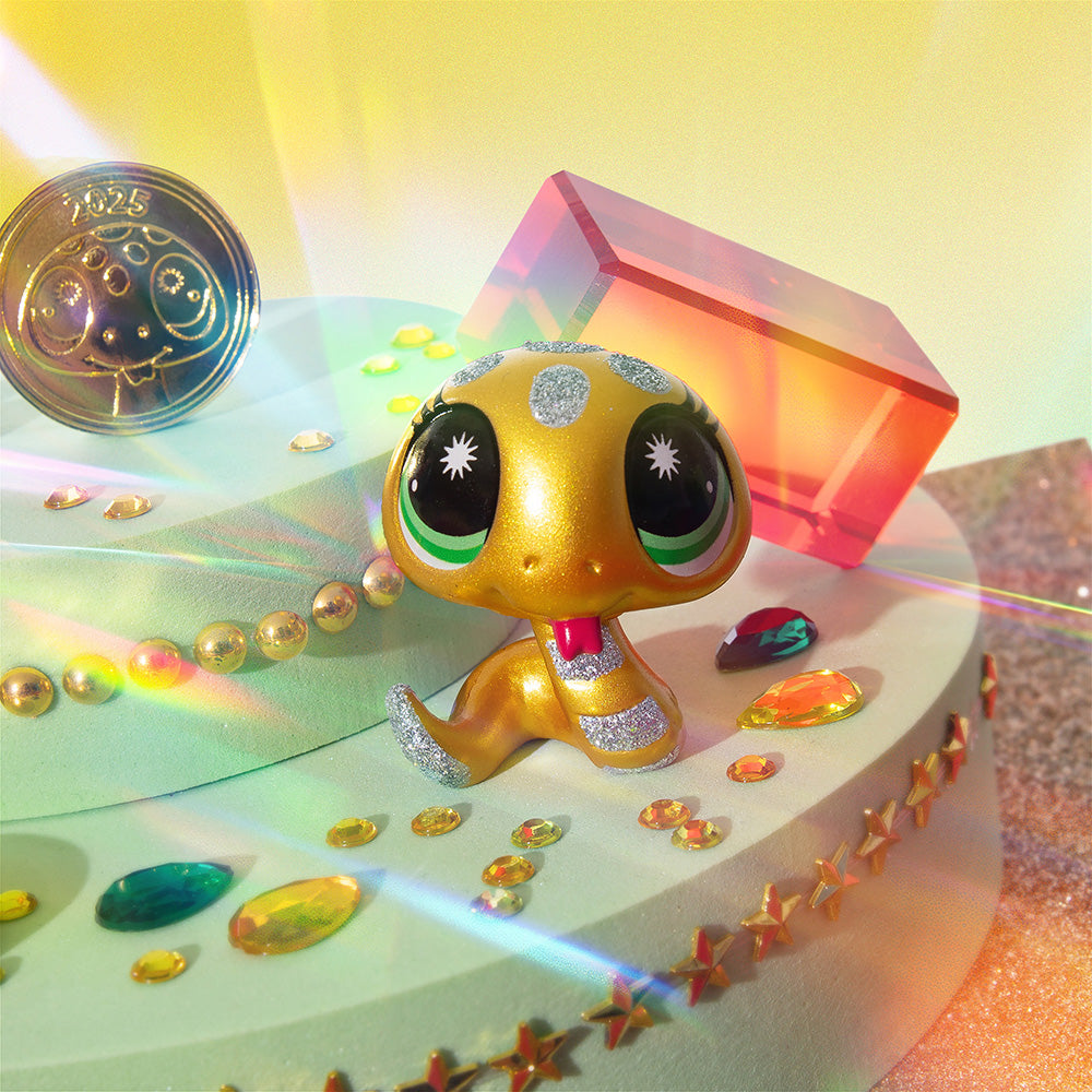 Littlest Pet Shop Year of the Snake "Gold" Figure with Code SDCC 2025 Exclusive by UCC