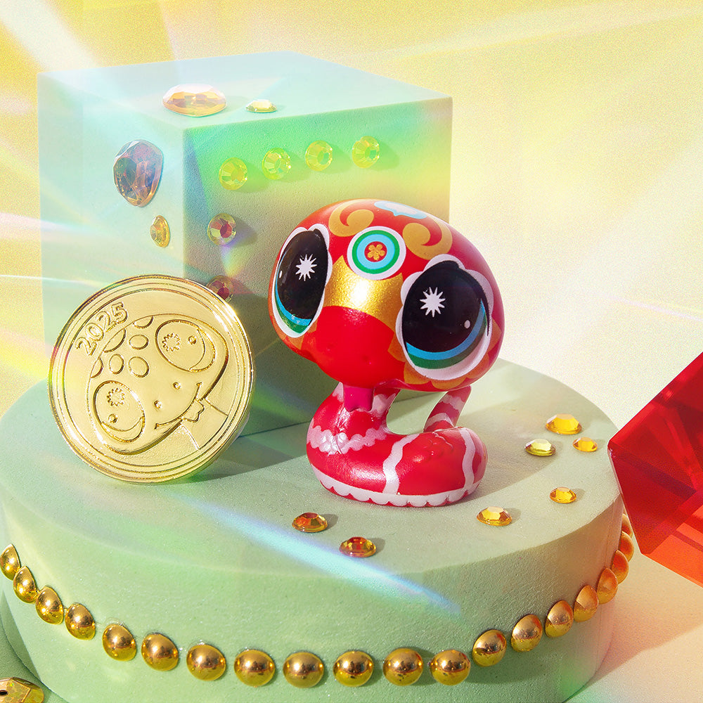 Littlest Pet Shop Year of the Snake "Red" Figure with Code SDCC 2025 Exclusive by UCC