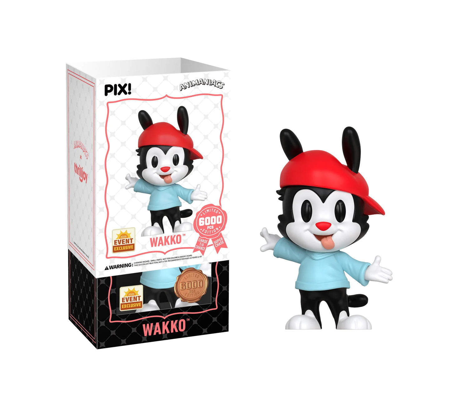 Thrilljoy PIX! Animaniacs - Wakko Blind Box UCC Exclusive