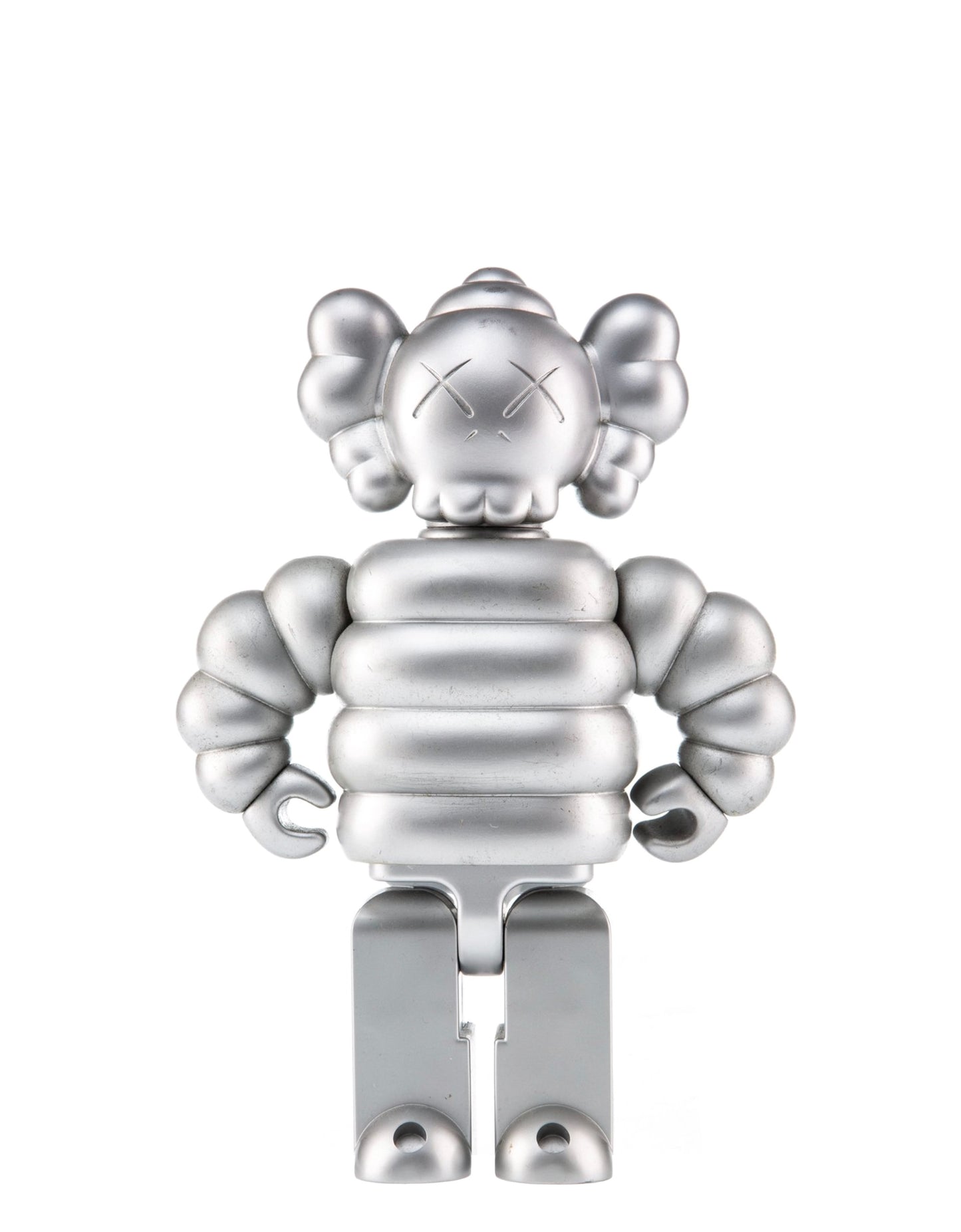 KAWS - Kubrick 400% Silver, 2003