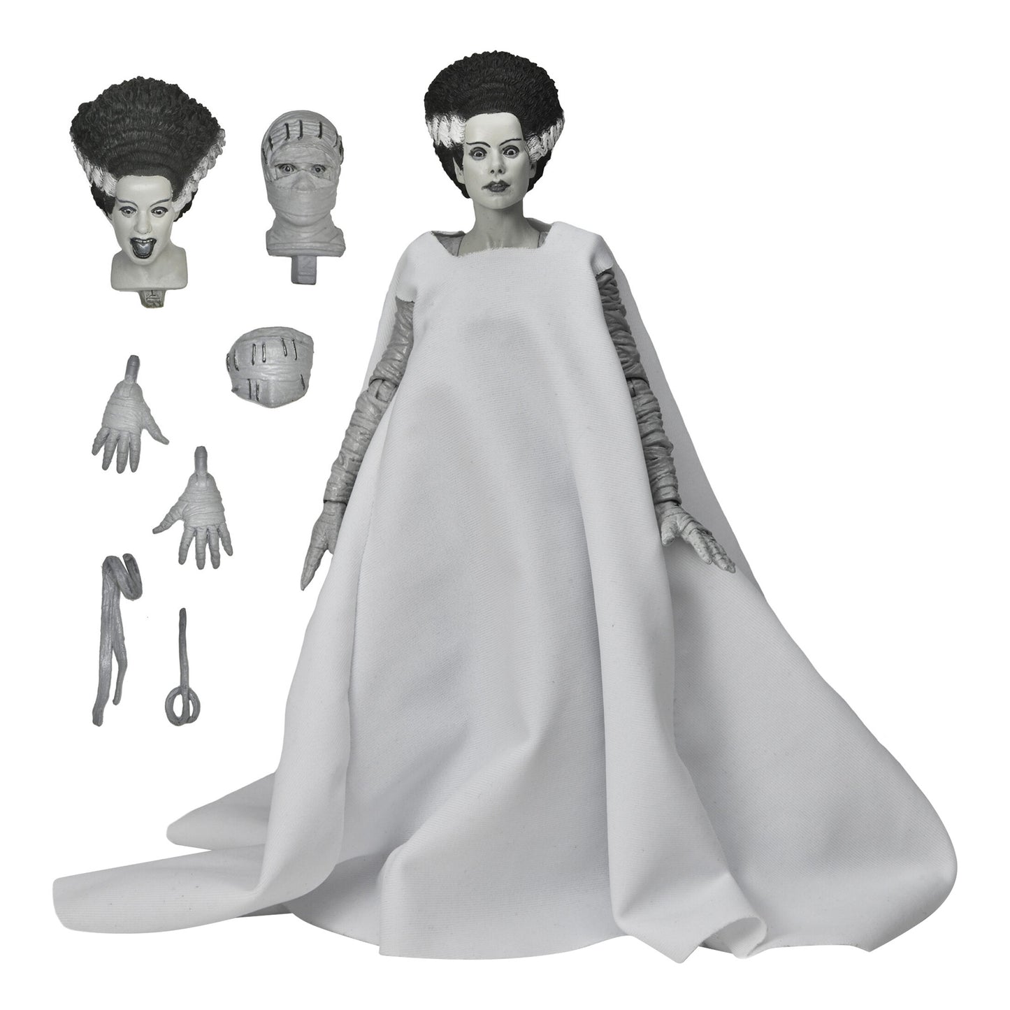 NECA: Universal Monsters - Ultimate Bride of Frankenstein (B&W) 7" Tall Action Figure