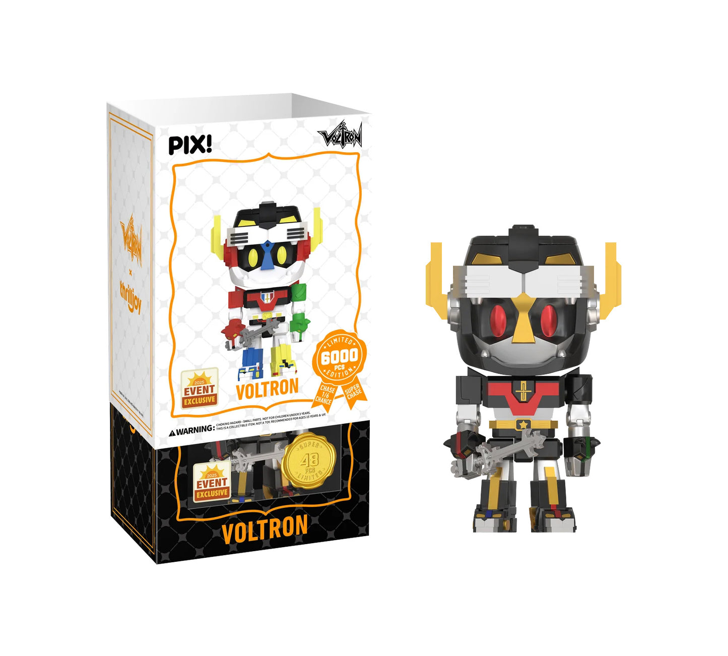 Thrilljoy PIX! Animaniacs - Voltron Defender of the Universe Blind Box UCC Exclusive