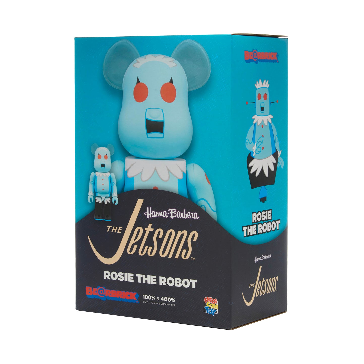 MEDICOM TOY: BE@RBRICK - The Jetsons Rosie The Robot 100% & 400%