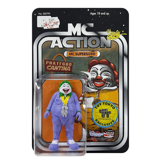 DKE Toys x Ron English - MC Supersized Joker Purple Suit Ver. NYCC 2023 Toy Tokyo Exclusive