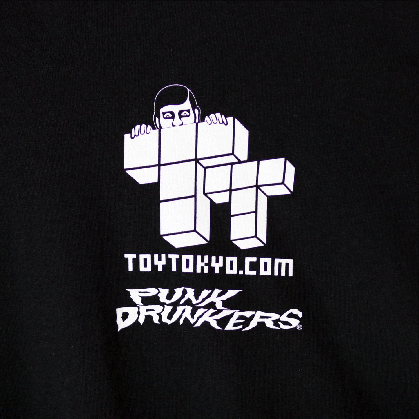 Punk Drunkers x Toy Tokyo - Aitsu in NYC Black T-Shirt