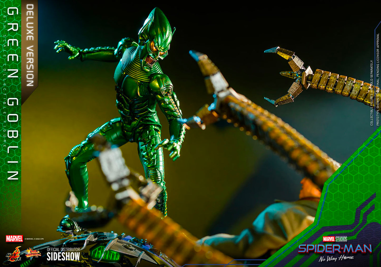 Hot Toys: Marvel - Green Goblin (Deluxe Version) Sixth Scale Figure