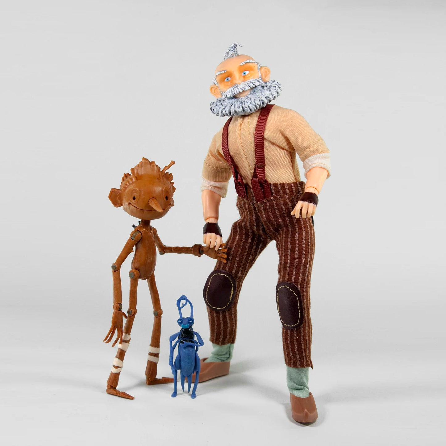 Netflix: Guillermo del Toro - Gepetto, Pinocchio & Cricket Action Figure 3-Pack Set