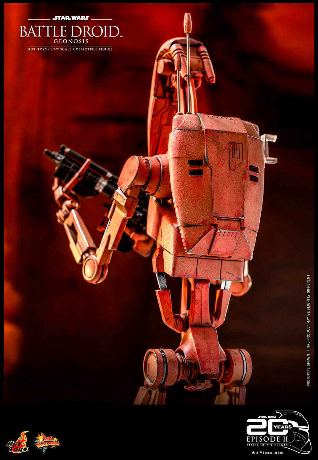 Hot Toys x Sideshow Collectibles: Star Wars - Battle Droid (Geonosis) Sixth Scale Figure