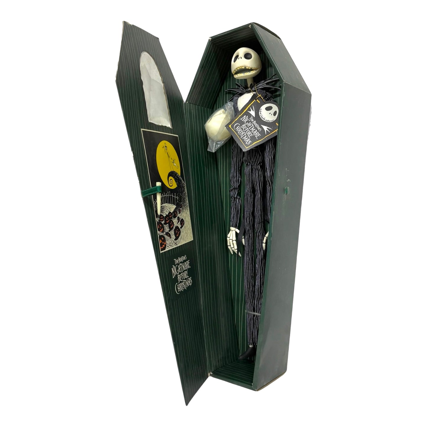 Jun Planning The Nightmare Before Christmas Jack in Coffin 16" Doll Figure