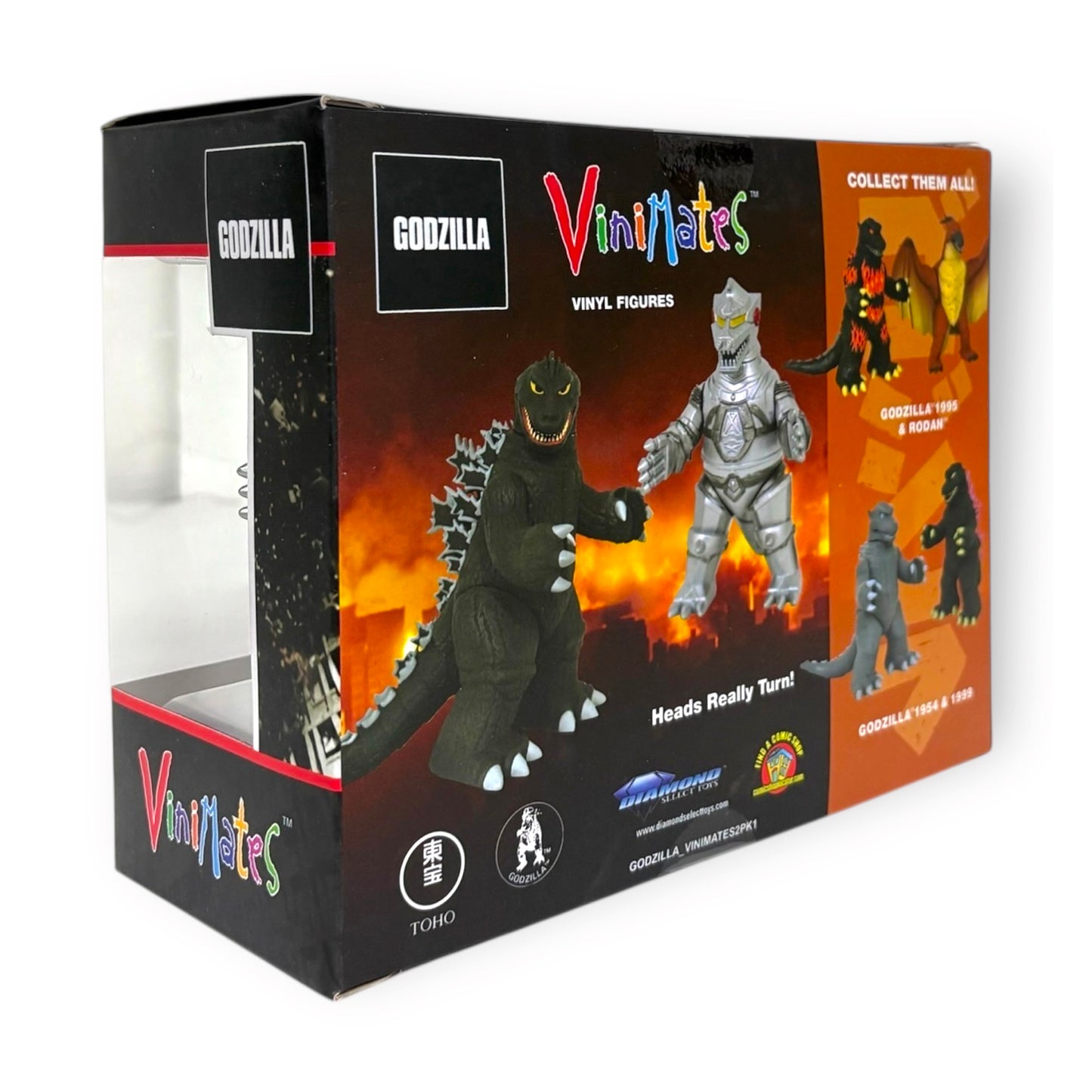 Diamond Select Toys: Godzilla Vinimates Mechagodzilla & Godzilla (1962) 2-Pack