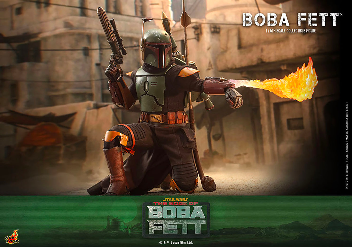 Hot Toys x Sideshow Collectibles: Star Wars - Boba Fett Sixth Scale Figure