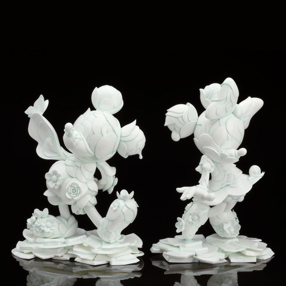 James Jean x Good Smile Company - Mickey Mouse & Minnie Mouse 90th Anniversary Set White