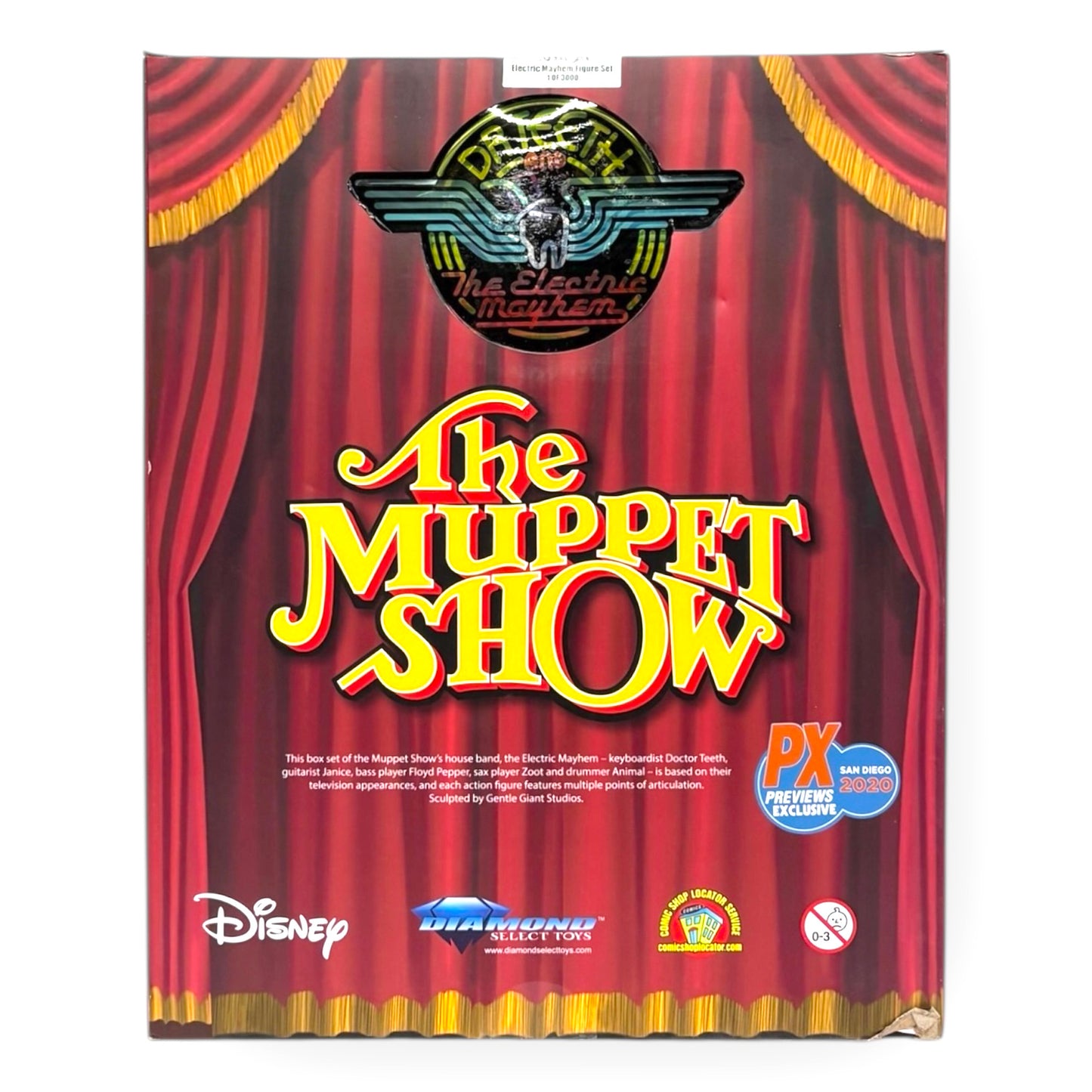 The Muppets Band Members Deluxe Action Figure SDCC 2020 Exclusive Box Set