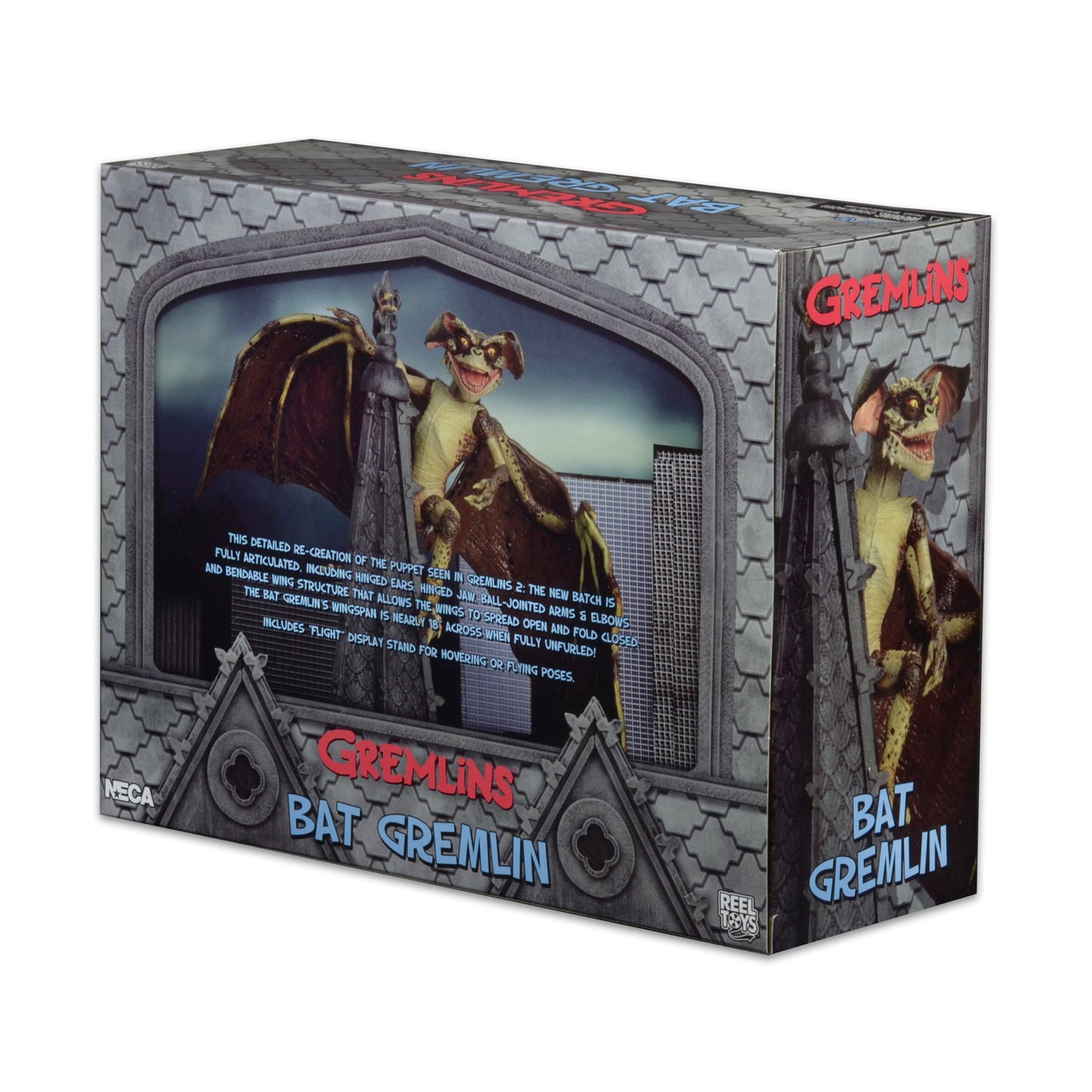 NECA: Gremlins 2 - The New Batch Deluxe Bat Gremlin 7" Tall Action Figure