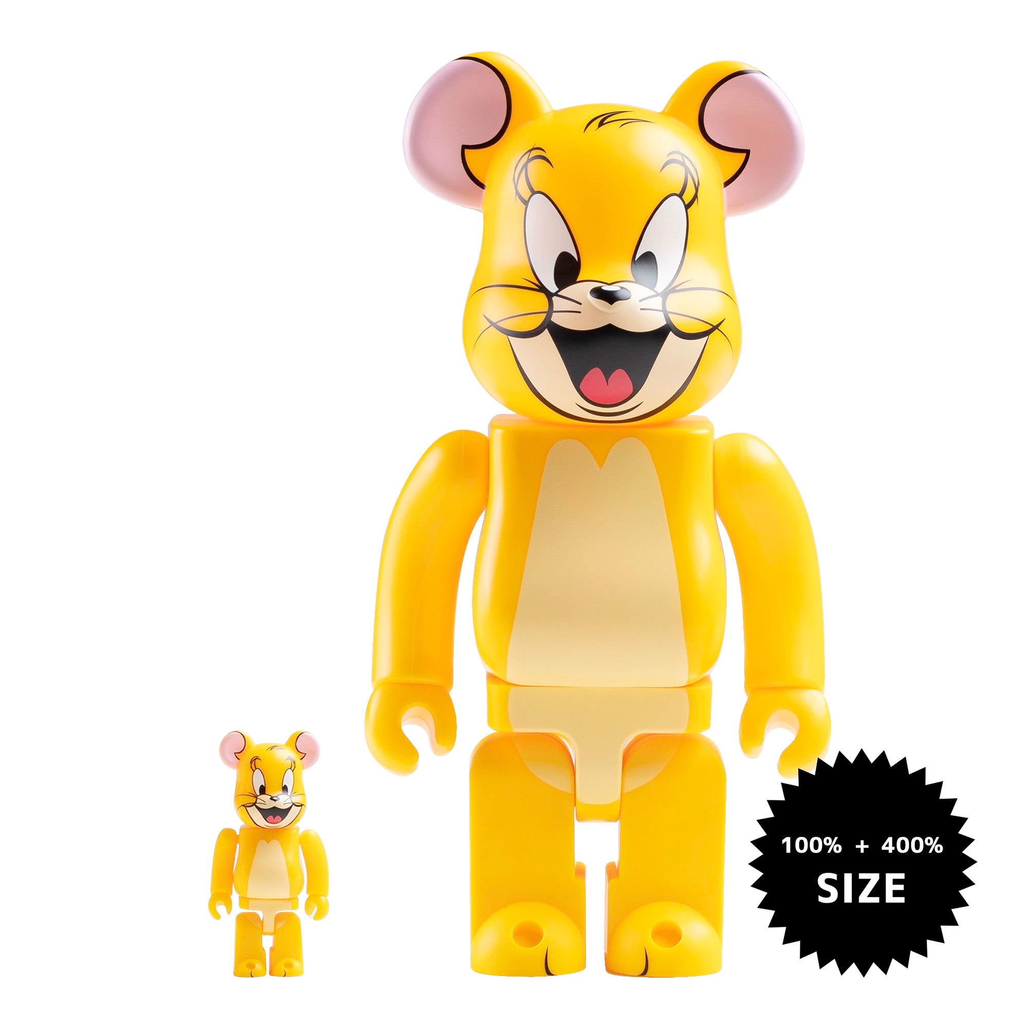 MEDICOM TOY: BE@RBRICK - Tom and Jerry: Jerry (Classic Color) 100