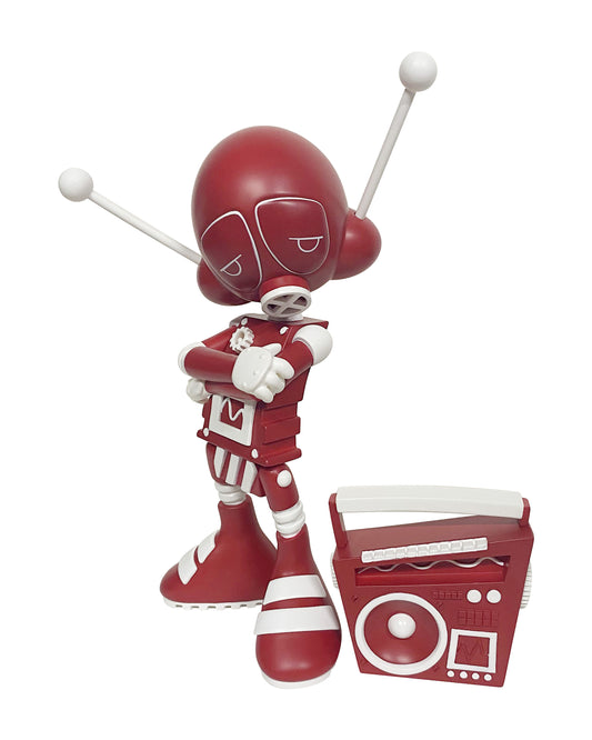 Rappin' Max Robot Red NYCC 2026 Toy Tokyo Exclusive by Eric Orr
