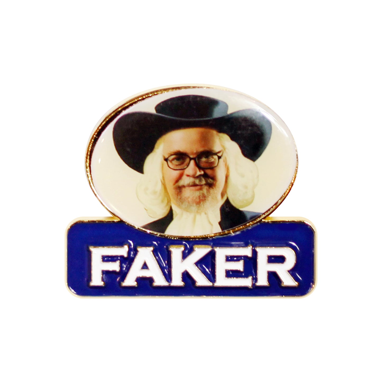 Ron English x MINDstyle: Popaganda - FAKER Enamel Pin