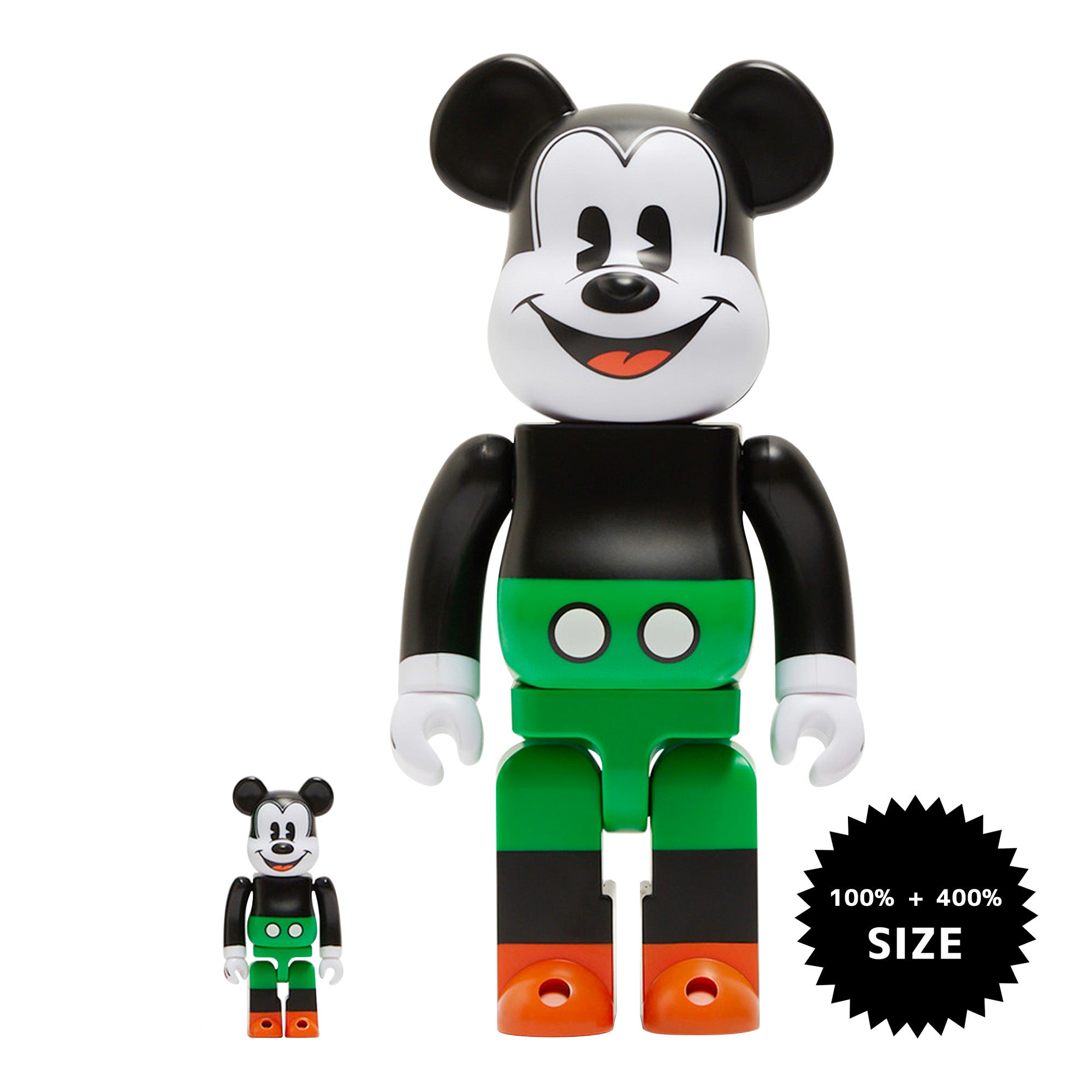 MEDICOM TOY: BE@RBRICK - Mickey Mouse 1930s Poster 100% & 400 