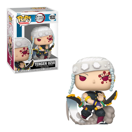 Funko Pop! Animation: Demon Slayer: Kimetsu No Yaiba - Tengen Uzui with Nichirin Cleavers #1533