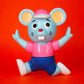 Pointless Island x Awesome Toy - Little Blue Mouse PE Class Edition Sofubi Figure