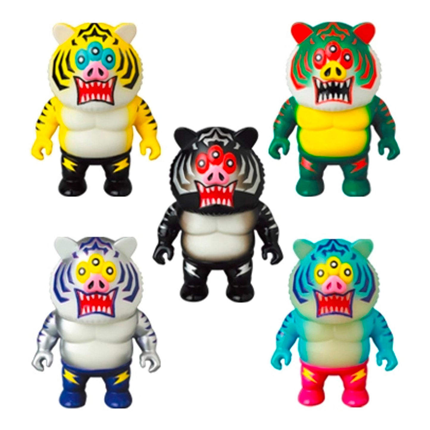MEDICOM TOY: Vinyl Artist Gacha Series 30 - Mini Butiger by Art Junkie Blind Box