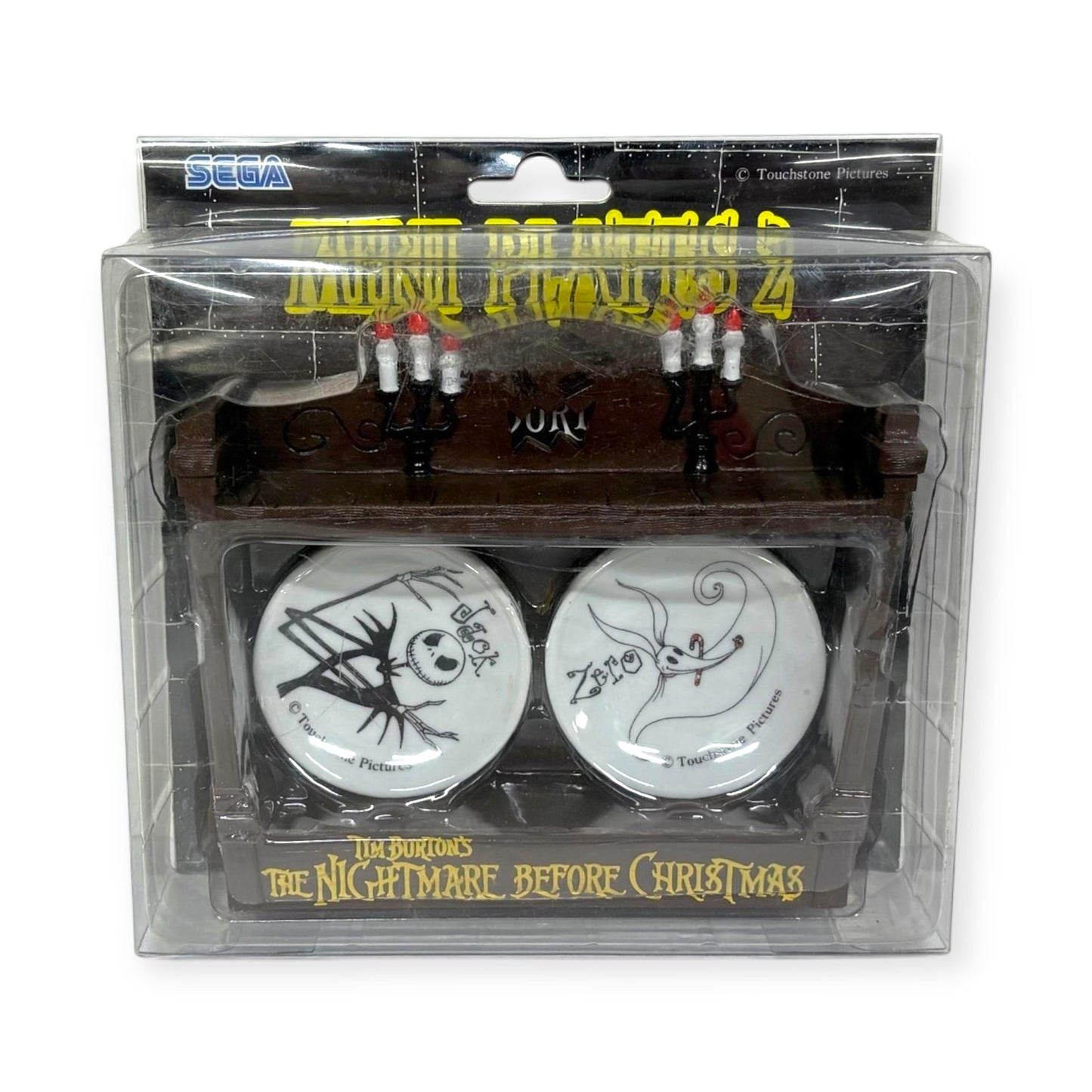 SEGA - The Nightmare Before Christmas Jack & Zero 2 Pack Mini Plate