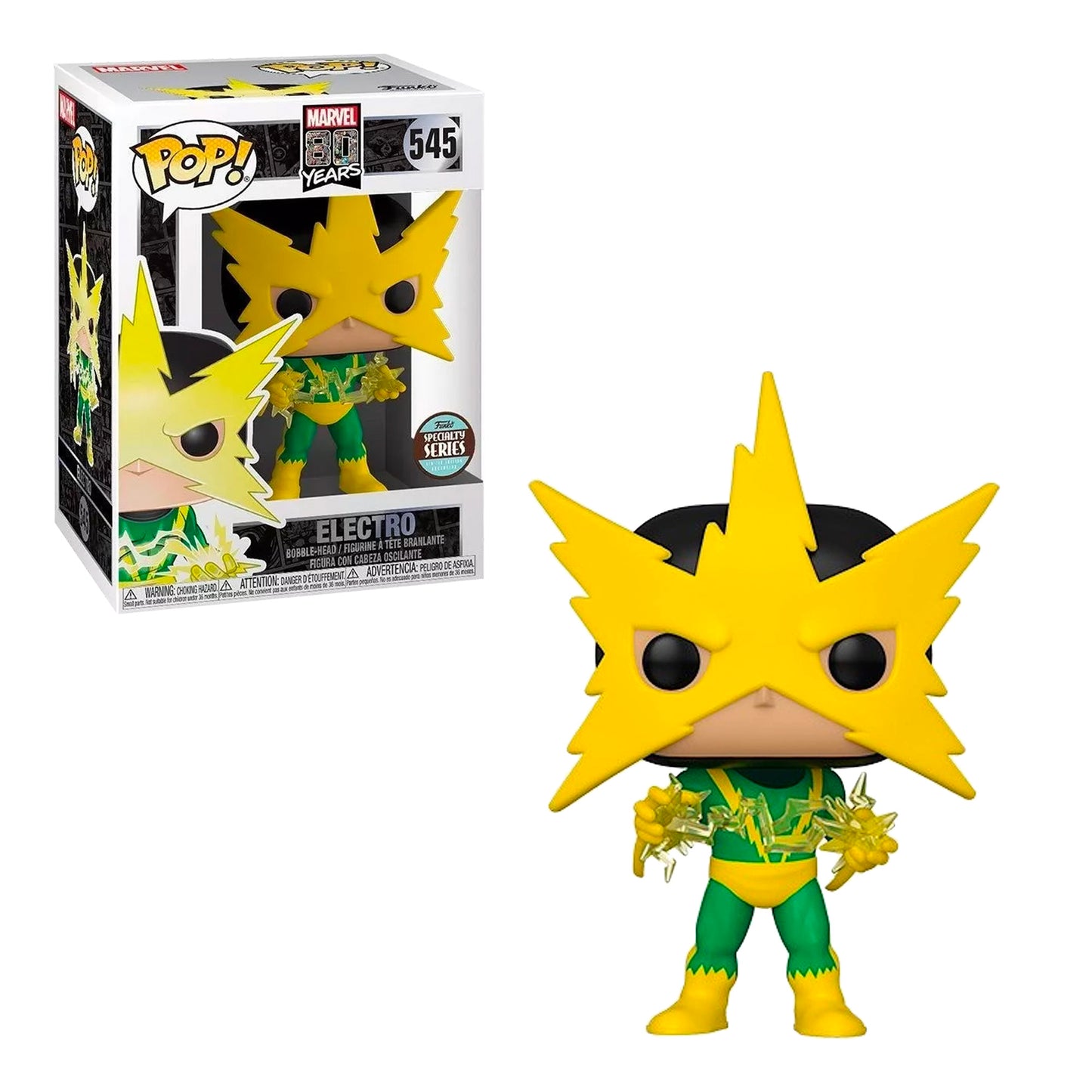 Funko Pop! Marvel: Spider-Man - Electro #545 Specialty Series