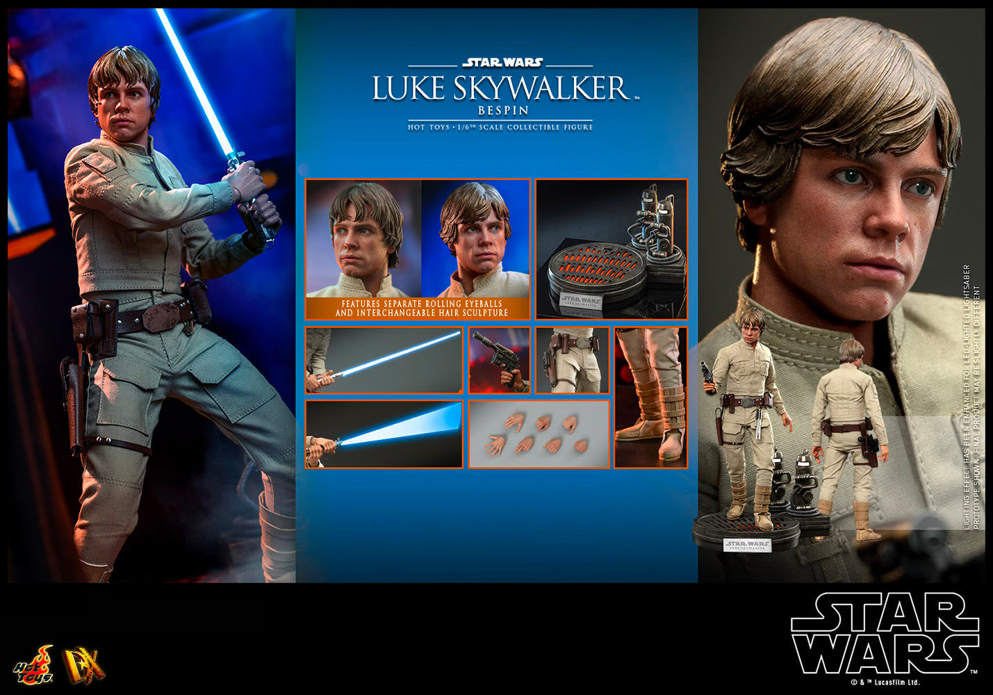 Hot Toys: Star Wars - Luke Skywalker Sixth Scale Figure