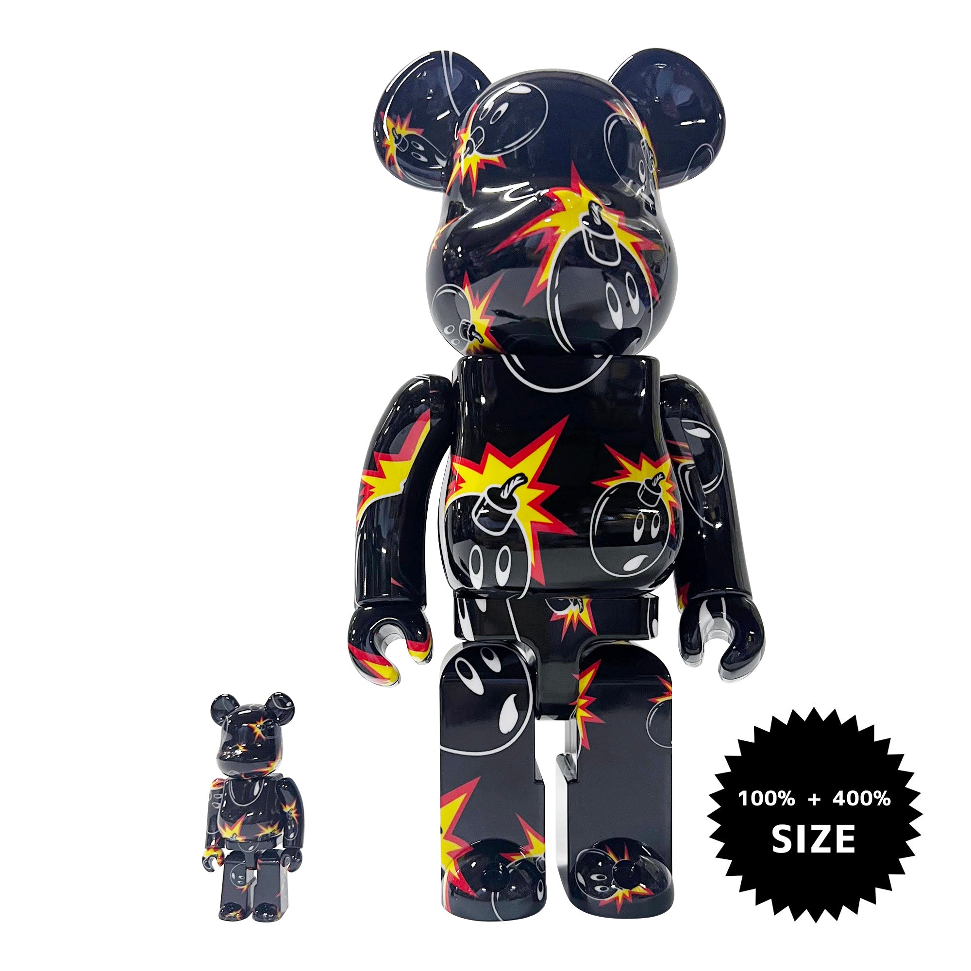 MEDICOM TOY: BE@RBRICK - The Hundreds 100% u0026 400% – TOY TOKYO