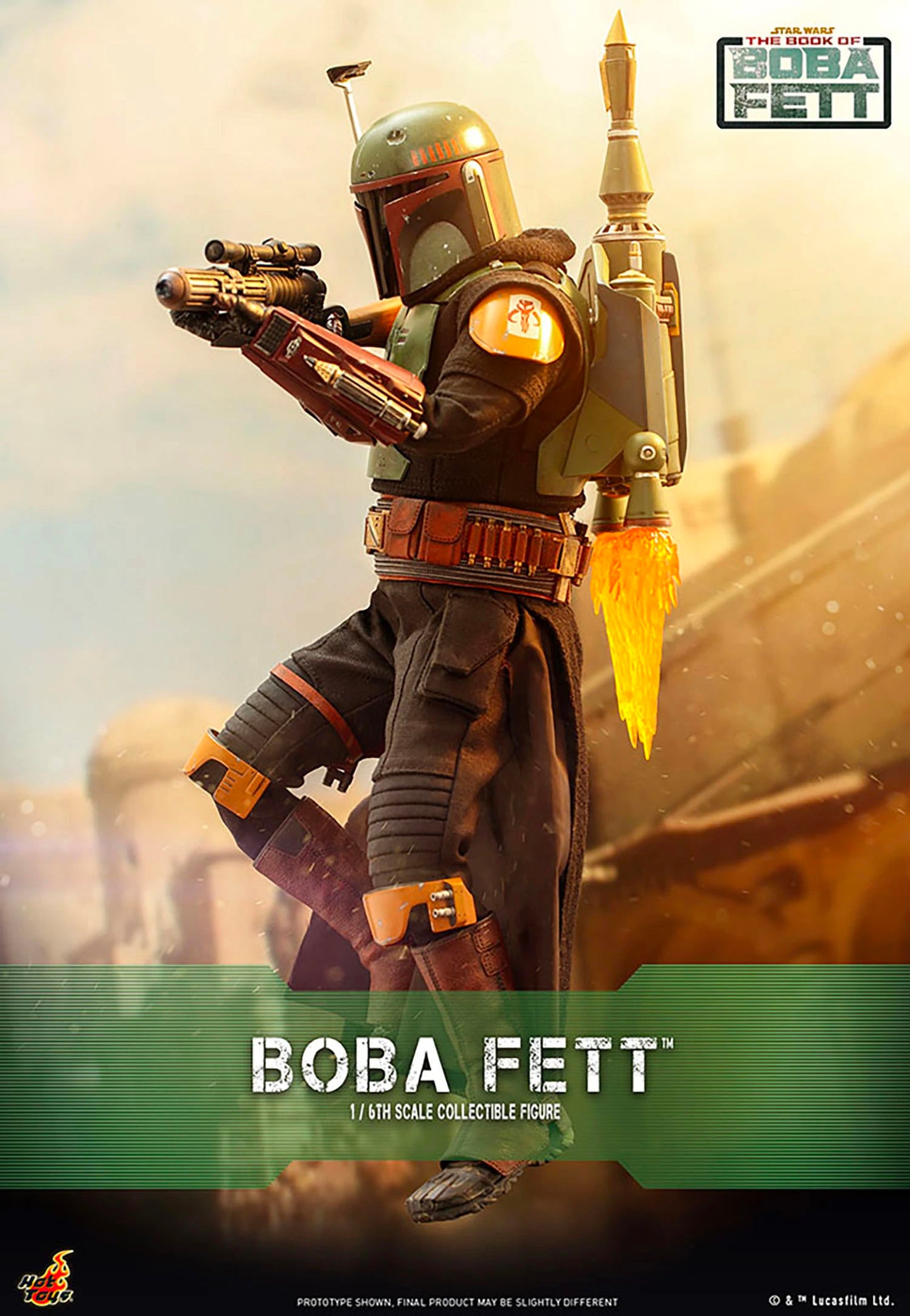 Hot Toys x Sideshow Collectibles: Star Wars - Boba Fett Sixth Scale Figure