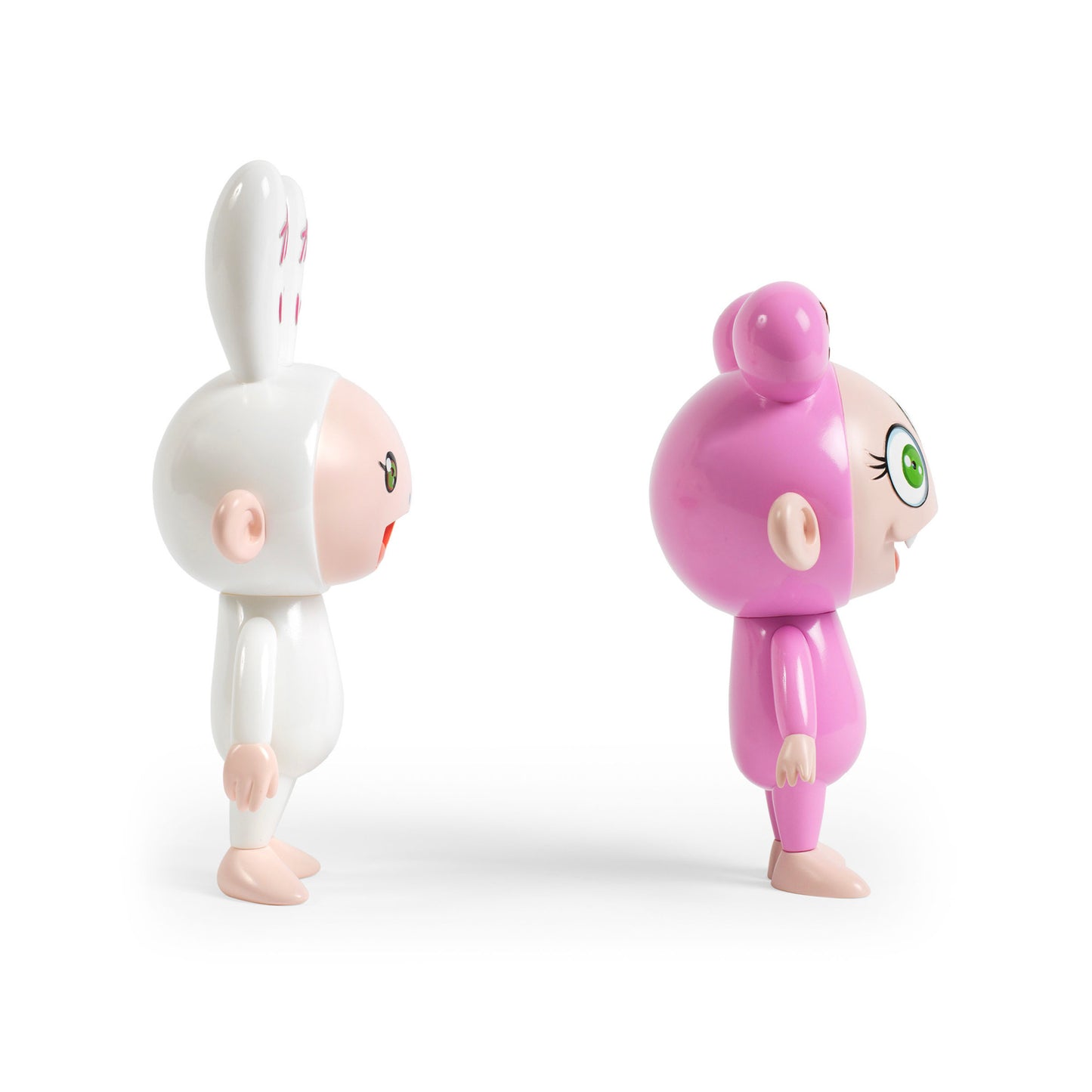 Takashi Murakami - KaiKai & KiKi Green Eyes Figure Set of 2, 2018