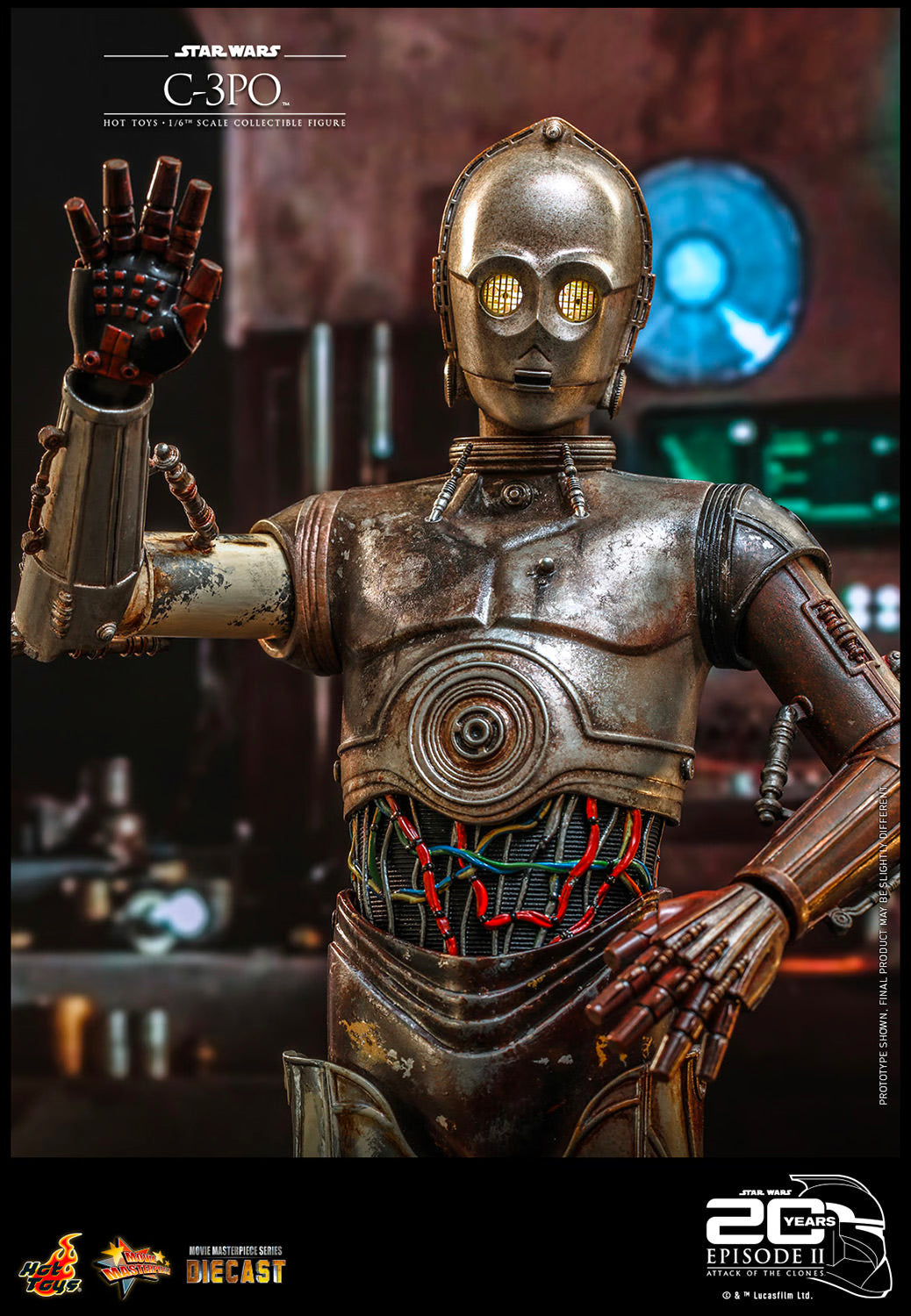 Hot Toys: Star Wars - C-3PO Sixth Scale Figure