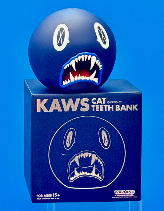 KAWS - Cat Teeth Navy, 2007