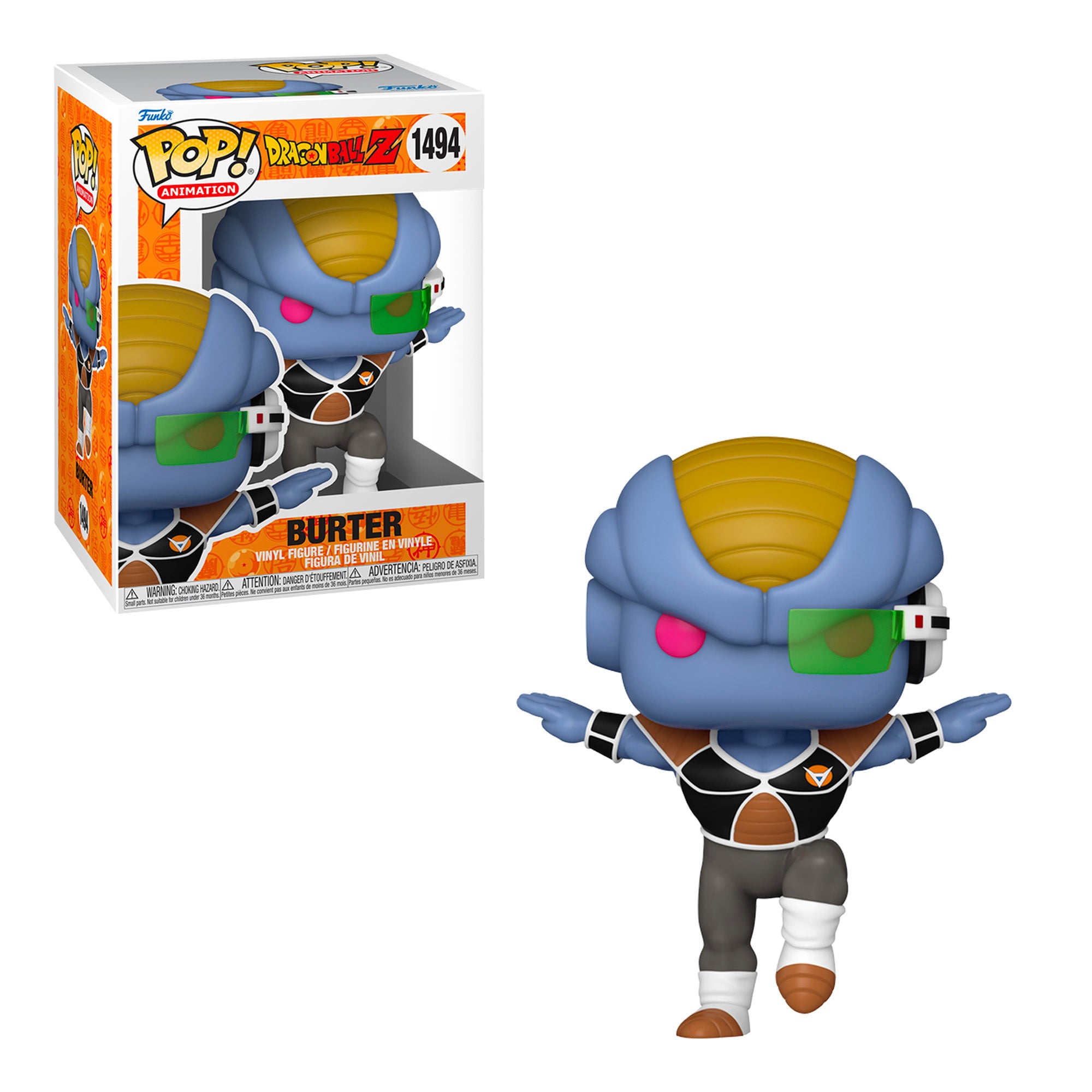 Funko POP! Animation: Dragon Ball Z Burter 4.75-in Vinyl Figure Funko POP! Animation: Dragon Ball Z Burter 4.75-in Vinyl Figure