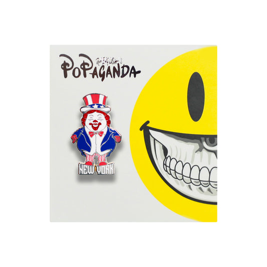 Ron English x MINDstyle: Popaganda - MC Supersized New York Enamel Pin
